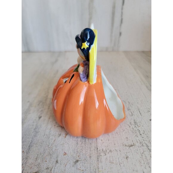 Hallmark Maxine kick or treat tea light Halloween candle holder - Picture 6 of 7